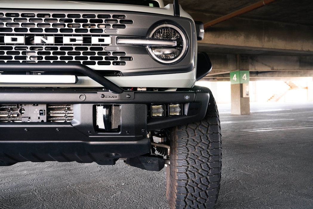 DV8 Offroad 2021-2026 Ford Bronco Factory Bumper Fog Pocket Light Mounts – image 4 of 16