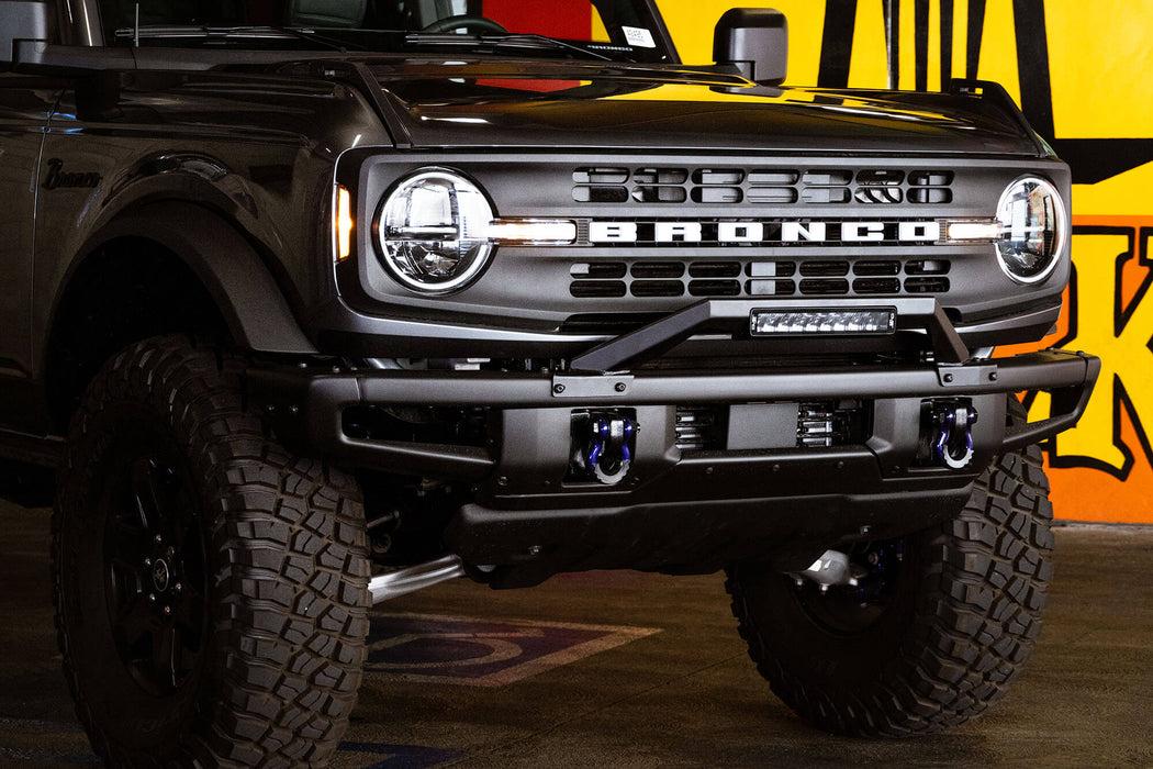 DV8 Offroad 2021-2026 Ford Bronco Factory Modular Front Bumper Bull Bar – image 7 of 16