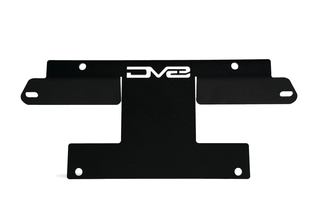 DV8 Offroad 2021-2026 Ford Bronco Factory Front Bumper License Relocation Bracket Center – image 1 of 10
