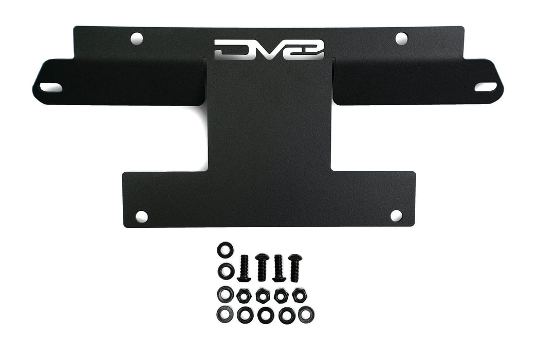 DV8 Offroad 2021-2026 Ford Bronco Factory Front Bumper License Relocation Bracket Center – image 10 of 10