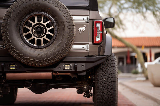 DV8 Offroad 2021-2026 Ford Bronco FS-15 Series Rear Bumper – on the trail, image 2 of 18