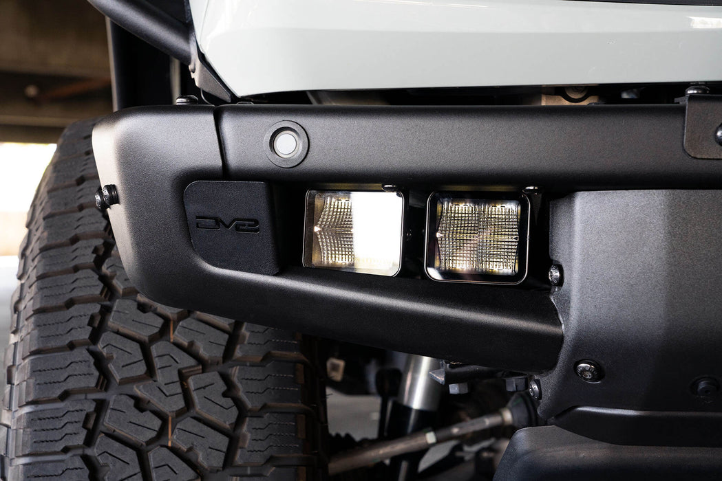 DV8 Offroad 2021-2026 Ford Bronco Factory Bumper Fog Pocket Light Mounts – image 6 of 16