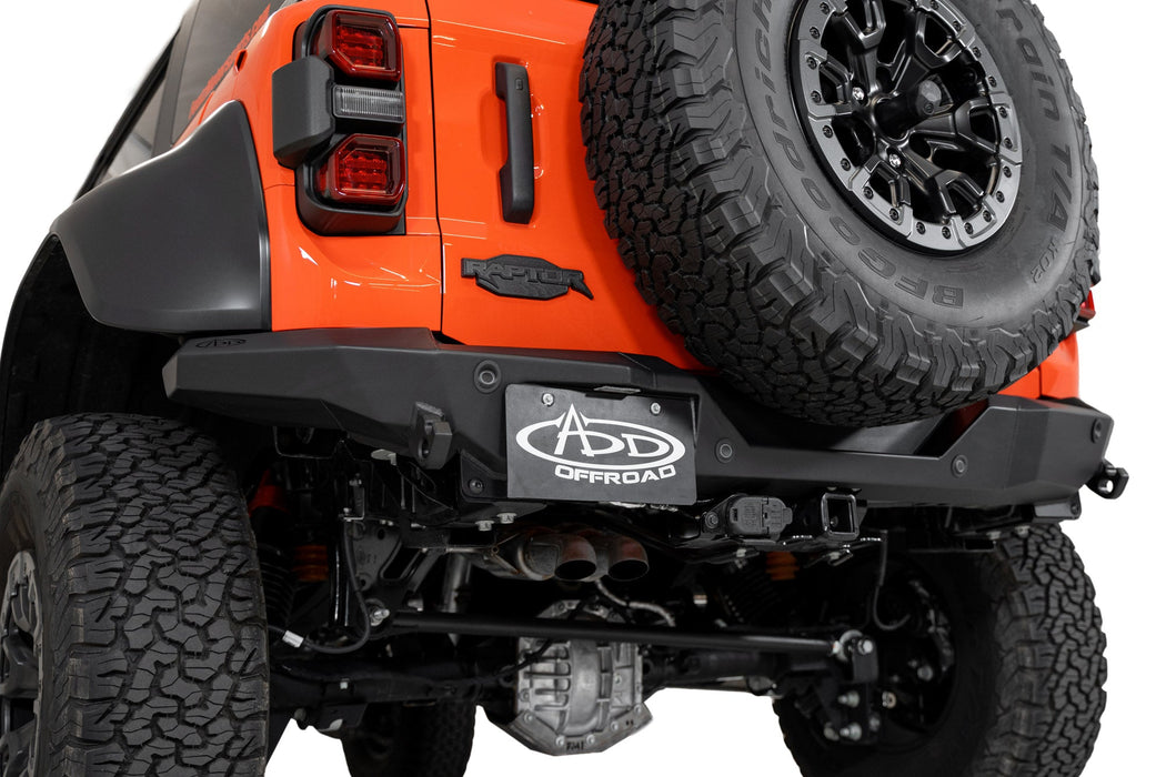 Addictive Desert Designs 2022-2026 Ford Bronco Raptor Rock Fighter Rear Bumper – image 1 of 15