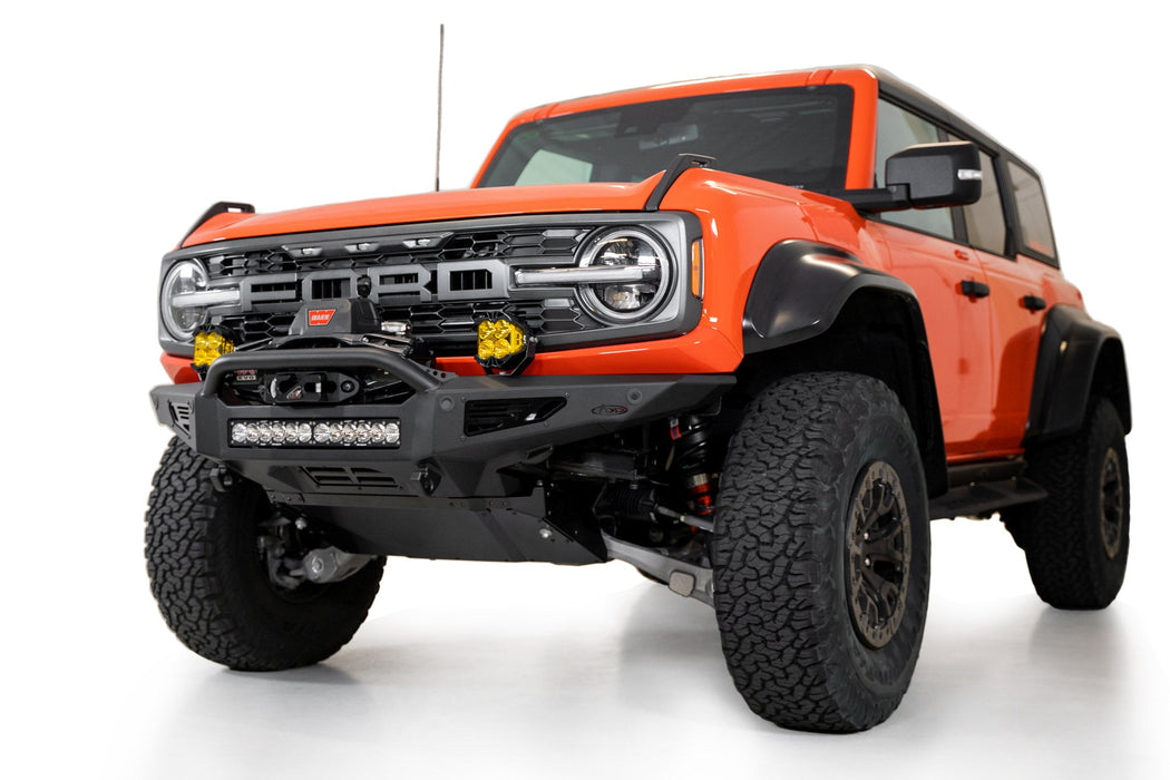 Addictive Desert Designs 2022-2026 Ford Bronco Raptor Front Skid Plate Rock Fighter & Bomber Bumpers – image 4 of 6