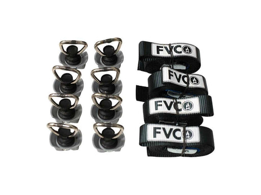 Flatline Van Co. Adventure Van 1" Cam Straps with L-Track Loops – image 1 of 1