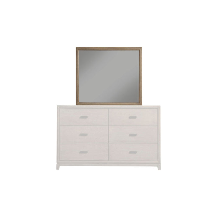 Alpine Furniture Camilla Mirror, Antique Grey