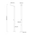 Capri Matt Black Outdoor Shower Panel by Cascada Showers: Transform Your Backyard into a Spa Oasis - Lifestyle View