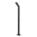 Capri Matt Black Outdoor Shower Panel by Cascada Showers: Transform Your Backyard into a Spa Oasis - Close-Up