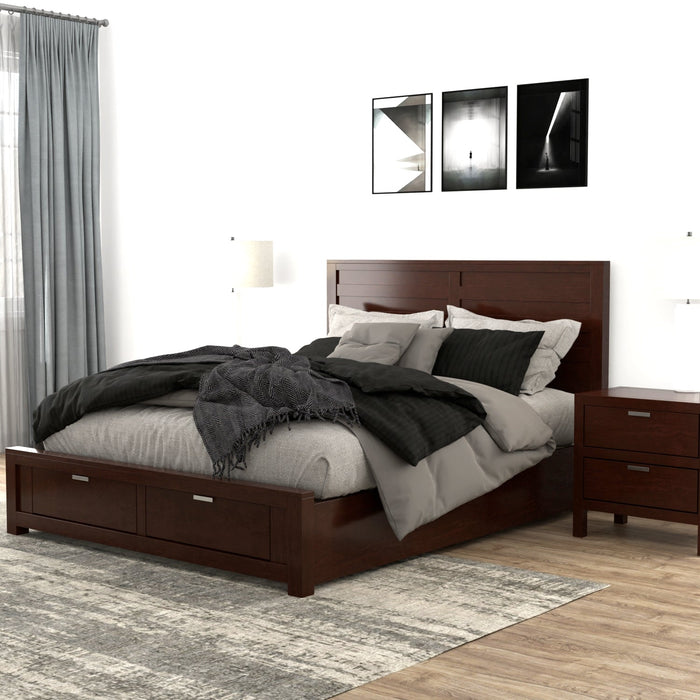 Alpine Furniture Carmel Storage Bed