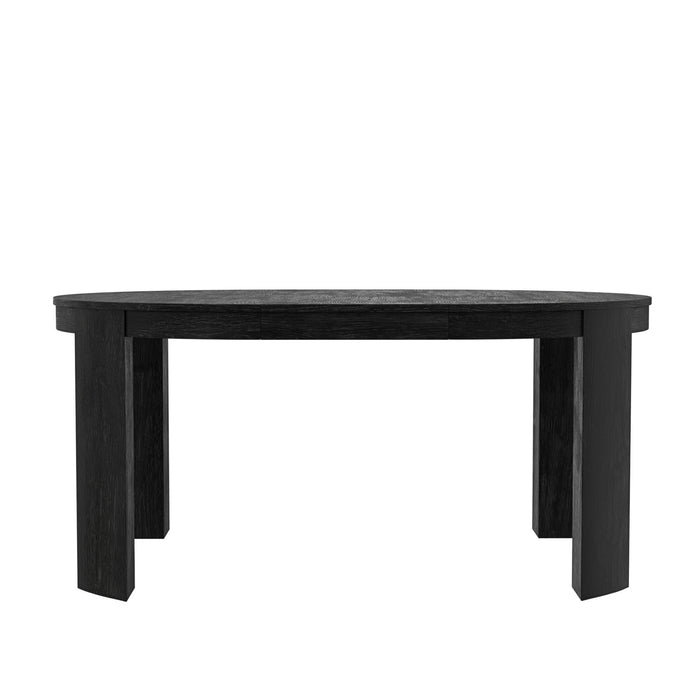 Alpine Furniture Carter 48" Round Extension Dining Table