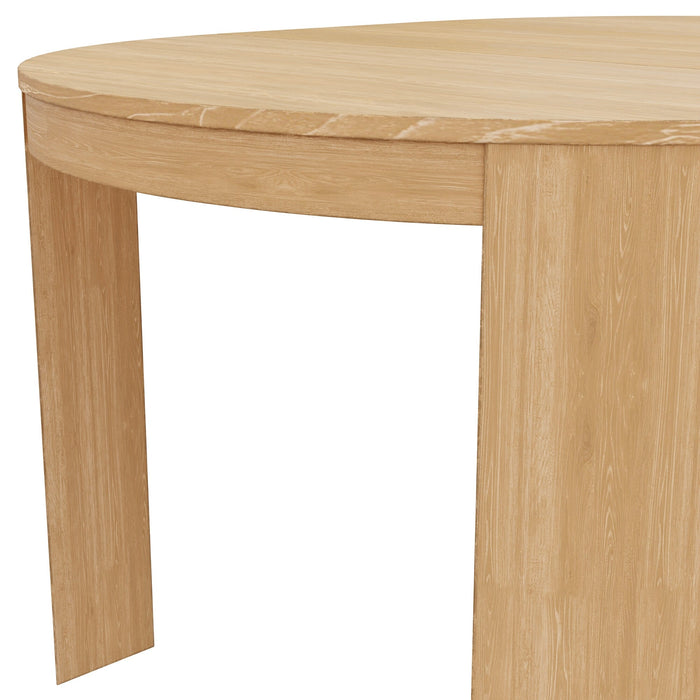 Alpine Furniture Carter 48" Round Extension Dining Table