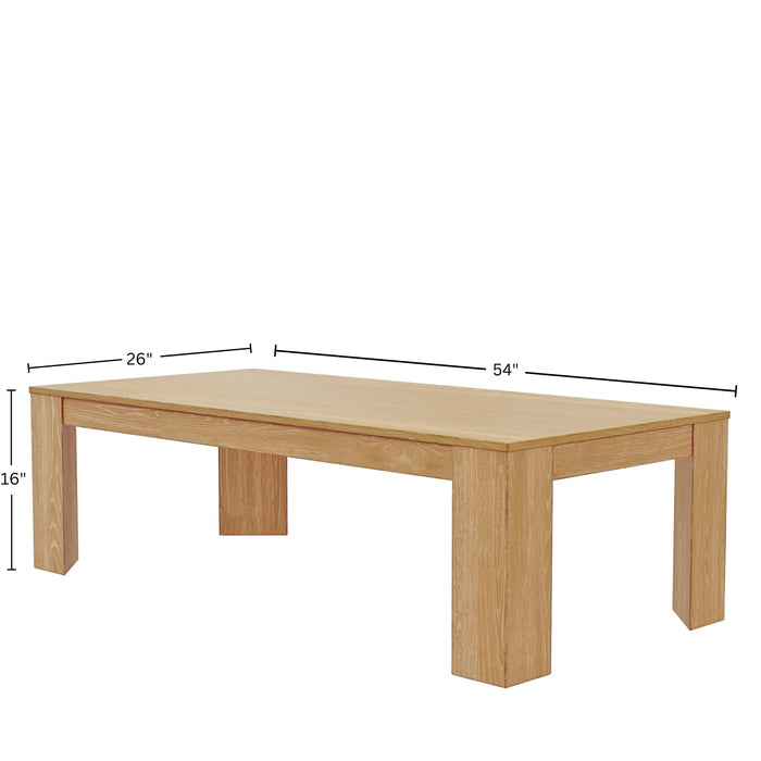 Alpine Furniture Carter Rectangular Coffee Table