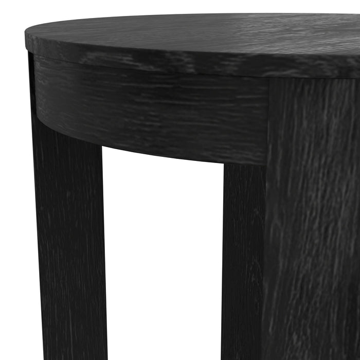 Alpine Furniture Carter Round End Table