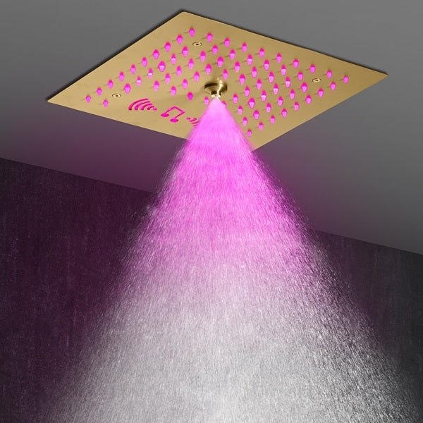 Cascada 12" Turin Digital LED Bluetooth Shower System - View 9
