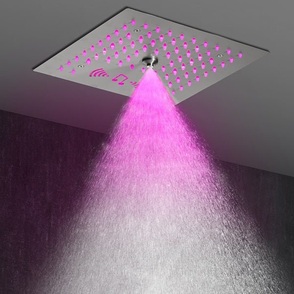 Cascada 12" Turin Digital LED Music Shower System - View 11