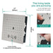 Cascada 12" Turin Digital LED Music Shower System - View 9