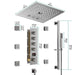 Cascada 12" Turin Digital LED Music Shower System - Features