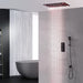 Cascada 14"x20" LED Shower System with 2-Way Thermostatic Valve - View 10