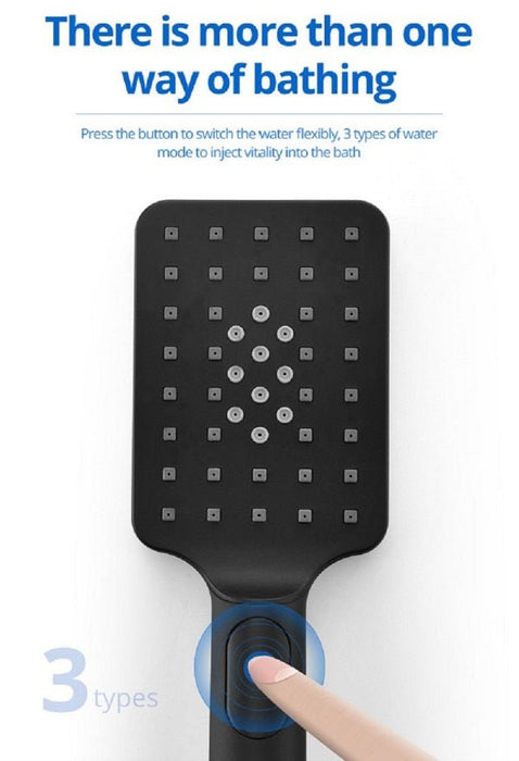 Cascada 14"x20" LED Shower System with 2-Way Thermostatic Valve - Close-Up