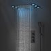 Cascada 14"x20" LED Shower System with 2-Way Thermostatic Valve - View 22