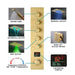 Cascada 15" x 23" Milan Bluetooth LED Shower System - Close-Up