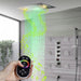 Cascada 15"x23" Catania Bluetooth LED Shower System