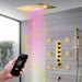 Cascada 15"x23" Catania Digital LED Music Shower System