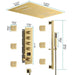 Cascada 15"x23" Catania Digital LED Music Shower System - Lifestyle View
