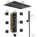 Cascada 15"x23" Trento Digital LED Music Shower System - Lifestyle View