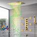 Cascada 15"x23" Trento Digital LED Shower System - Features