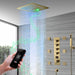 Cascada 16" Siena Digital Music LED Shower System