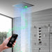 Cascada 16" Siena Digital Rainfall LED Shower System