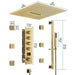 Cascada 16" Turin Digital Rainfall LED music Shower System - Lifestyle View