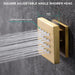 Cascada 16" Turin Digital Rainfall LED music Shower System - View 10