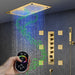 Cascada 16"x28" Matera Digital Rainfall music LED Shower System - View 9