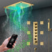 Cascada 16"x28" Matera Digital Rainfall music LED Shower System