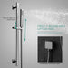 Cascada Laguna 16”x28” Music LED shower system - View 14
