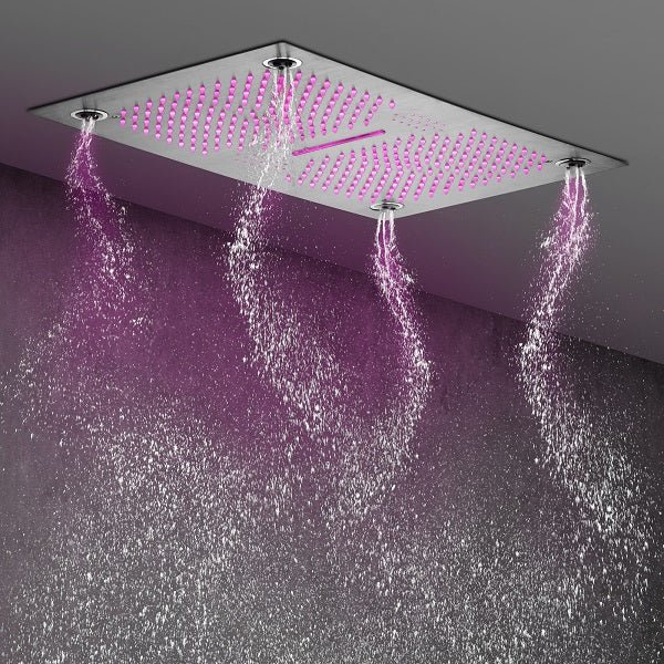 Cascada Laguna 16”x28” Music LED shower system - View 11