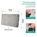 Cascada 16"x28" Sorrento Digital Rainfall LED music Shower System - View 10