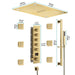 Cascada 16"x28" Sorrento Digital Waterfall Bluetooth LED Shower System - Lifestyle View