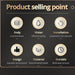 Cascada 17"x28" Torino LED Shower System - View 21