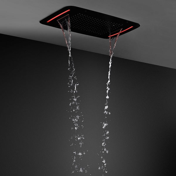Cascada 17"x28" Torino LED Shower System - View 16