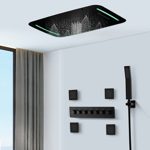 Cascada 17"x28" Torino LED Shower System