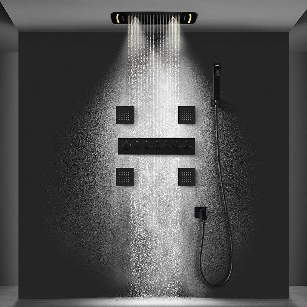 Cascada 17"x28" Torino LED Shower System - View 11