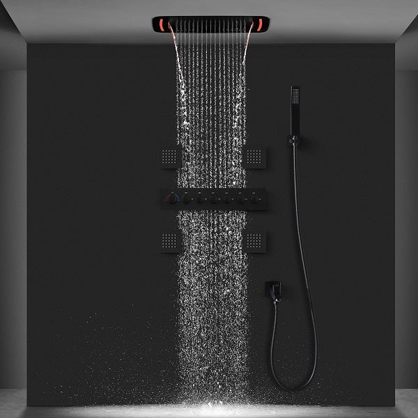 Cascada 17"x28" Torino LED Shower System - View 12