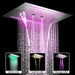 Cascada 23"x31" Florence LED Music Shower Head - Side View