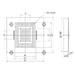 Cascada 23"x31" Rainfall Shower Head WiFi & Alexa Integration Remote LED Lights 5 Modes - View 12