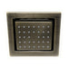 Cascada 4" Square (34-Nozzle) Body Spray Jet Shower - View 22