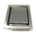 Cascada 4" Square (34-Nozzle) Body Spray Jet Shower - View 12