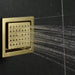 Cascada 4" Square (34-Nozzle) Body Spray Jet Shower - Lifestyle View